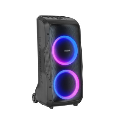 Głośnik przenośne imprezowy Tronsmart Halo 300 z XLR, gitarą, wejściami mic, Moc 240 W, diody LED Beat-Sync, 20 godzin pracy