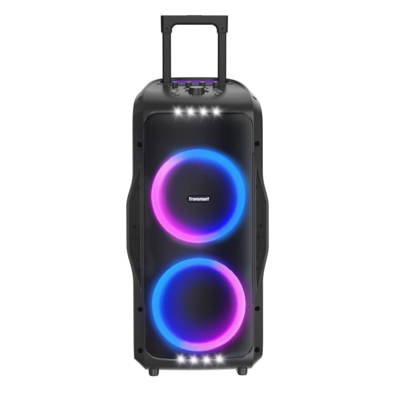 Głośnik przenośne imprezowy Tronsmart Halo 300 z XLR, gitarą, wejściami mic, Moc 240 W, diody LED Beat-Sync, 20 godzin pracy