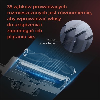 Zestaw odkurzacz bezprzewodowy JIGOO C200 z 1 filtrem Hepa