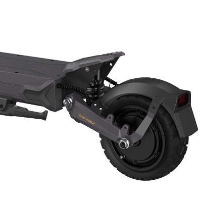 Ausom L2 Max Dwusilnikowy skuter elektryczny, 1000 W x 2 silniki, zasięg 90 km - Ciemnoszary