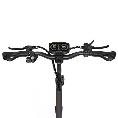 Ausom L1 Skuter elektryczny, silnik 800 W, zasięg 70 km - Szary