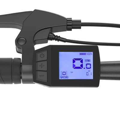 Touroll J1 Trekkingowy rower elektryczny, zasięg 100 km, 7-biegowa przerzutka Shimano - Czarny