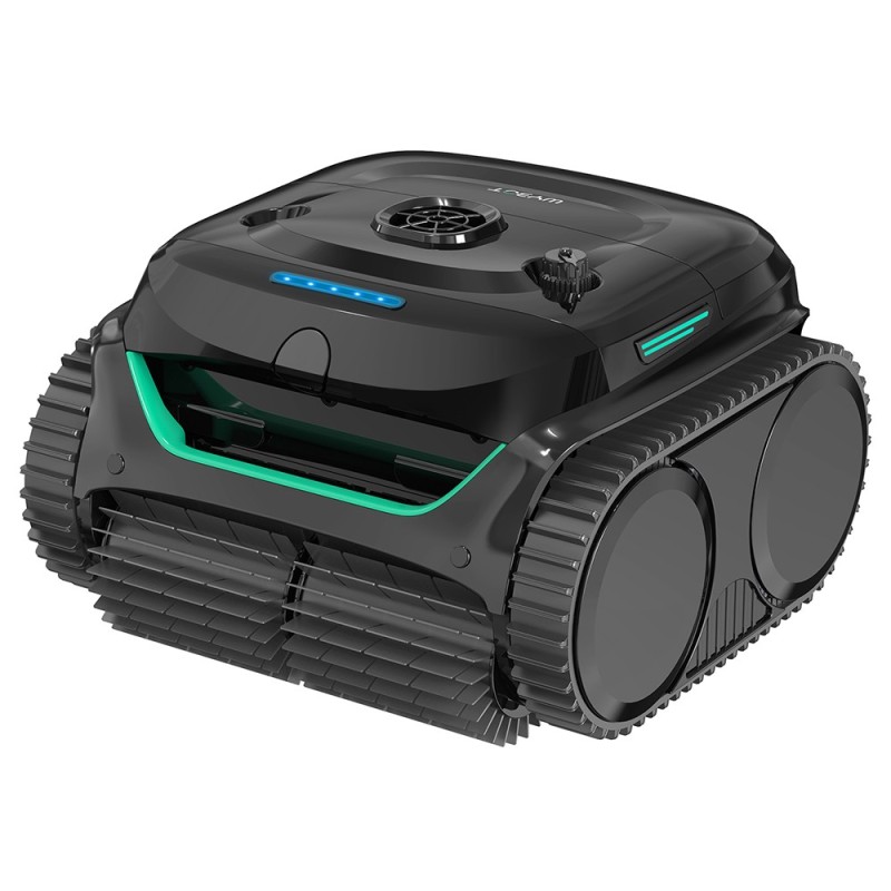 WYBOT C2 Bezprzewodowy robot do czyszczenia basenów, czyszczenie ścian i linii wody - Czarny+Zielony
