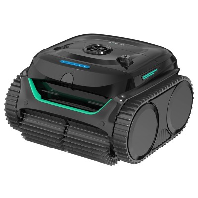 WYBOT C2 Bezprzewodowy robot do czyszczenia basenów, czyszczenie ścian i linii wody - Czarny+Zielony