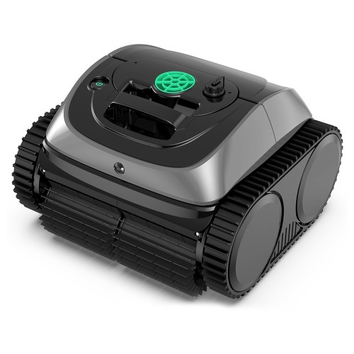 Bezprzewodowy robot do czyszczenia basenów WYBOT C1, 150 minut czasu pracy, wspinanie się po ścianach - Szaro-zielony
