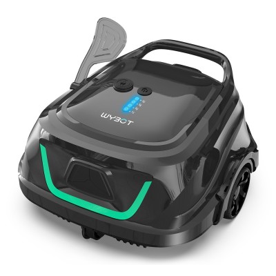 WYBOT A1 Bezprzewodowy robot odkurzający do basenów, dwuwarstwowy system filtracji, czas pracy 120 minut – Czarny