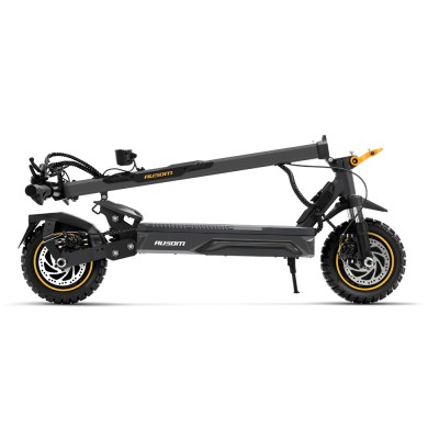 Ausom K20 Pro Dwusilnikowy skuter elektryczny, silnik 1000 W * 2 (moc szczytowa 2800 W), zasięg 90 km - Ciemnoszary