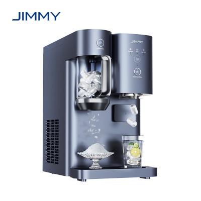 JIMMY Matrix I9 kostkarka i kruszarka do lodu, przezroczyste kostki i miękki kruszony lód, kompatybilność z Matrix M9 Pro