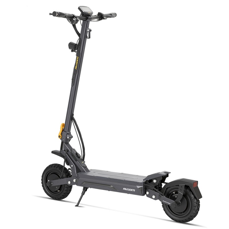 Ausom Gosoul 2 hulajnoga elektryczna z dwoma silnikami,  silnik 600 W * 2 (moc szczytowa 2200 W),  zasięg 70 km