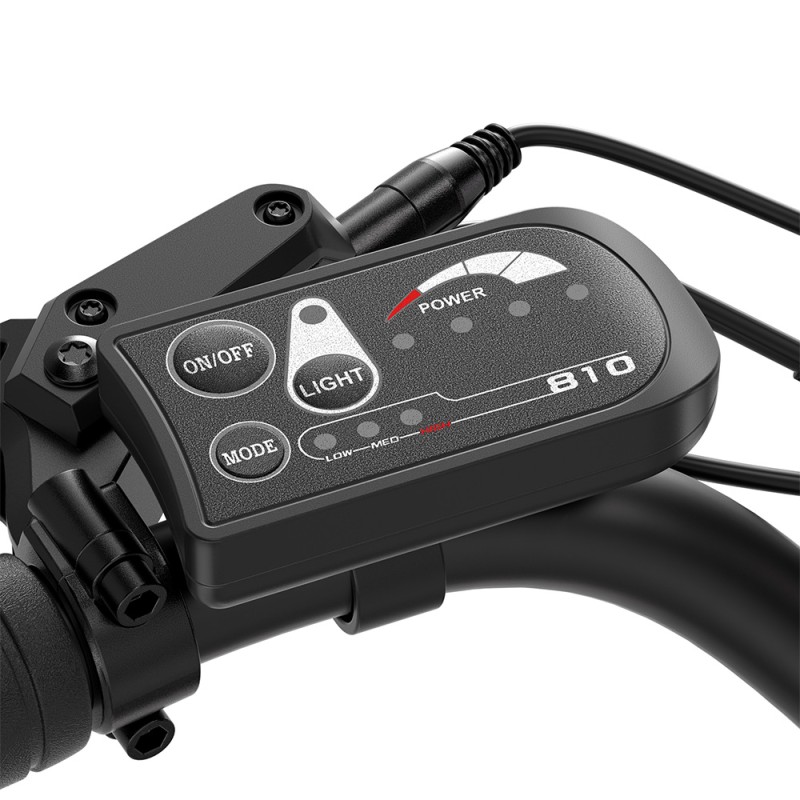 Touroll J2 ST Pro Rower elektryczny, silnik 250 W, prędkość maksymalna 25 km/h, akumulator 36 V 15,6 Ah - Czarny