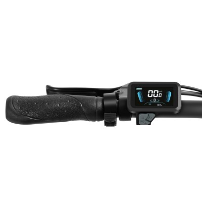 Touroll S2 Pro Rower elektryczny z grubymi oponami, akumulator 48 V 15 Ah, opony 20" × 4,0" - Niebieski