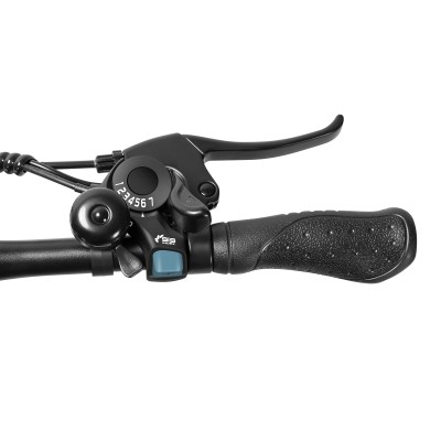 Touroll U1 29 Rower elektryczny z wysokim wejściem, silnik 250 W, zasięg 65 km, 21-biegowa przerzutka Shimano - Czarny