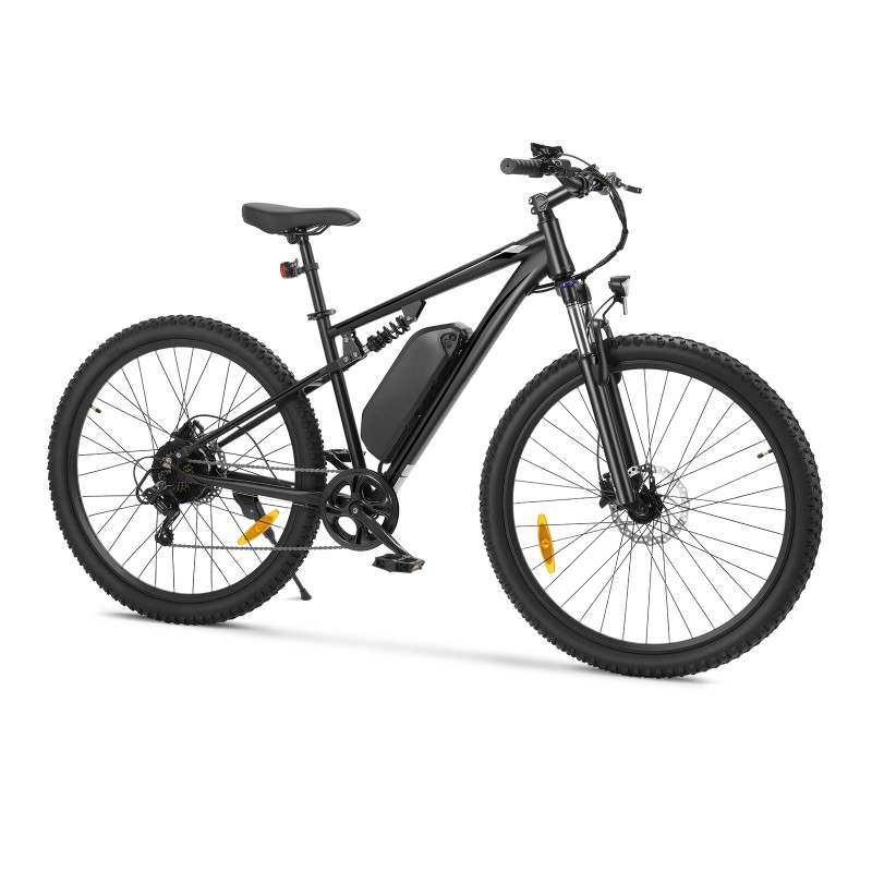 Touroll U3 Pro Rower elektryczny 29" z pełnym zawieszeniem, zasięg 150 km, moment obrotowy 70 Nm – Czarny