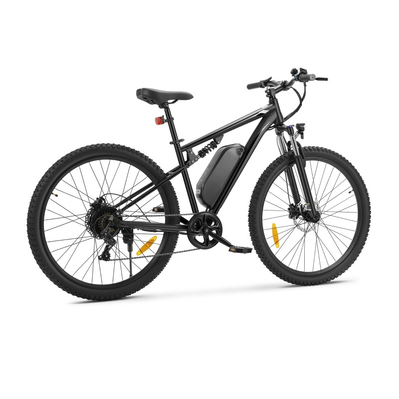 Touroll U3 Pro Rower elektryczny 29" z pełnym zawieszeniem, zasięg 150 km, moment obrotowy 70 Nm – Czarny