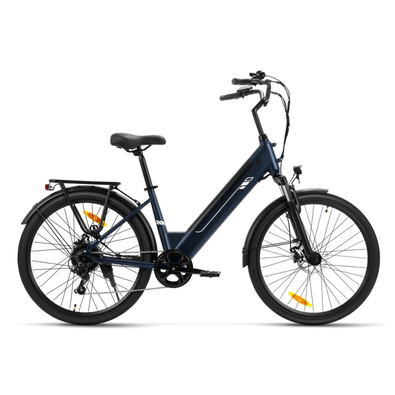 Foride Roamer 2 ST Rower elektryczny z niską ramą, silnik 250 W, zasięg 100 km, 7-biegowa przekładnia Shimano