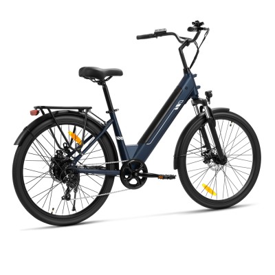 Foride Roamer 2 ST Rower elektryczny z niską ramą, silnik 250 W, zasięg 100 km, 7-biegowa przekładnia Shimano