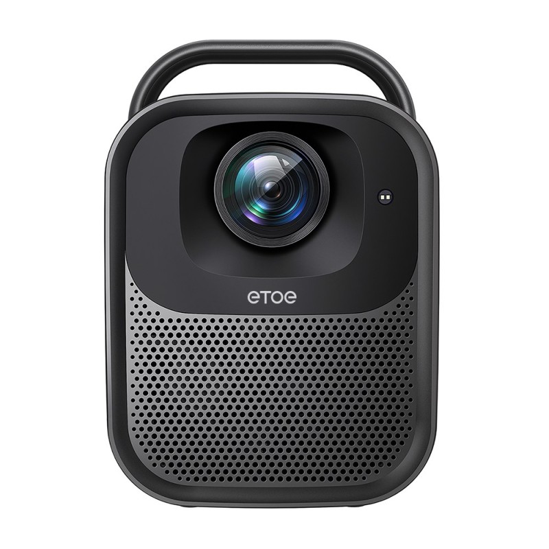 Projektor ETOE Seal Pro LCD z 1 sztuką ETOE 120 cali 16:9 ekran projekcyjny na zewnątrz