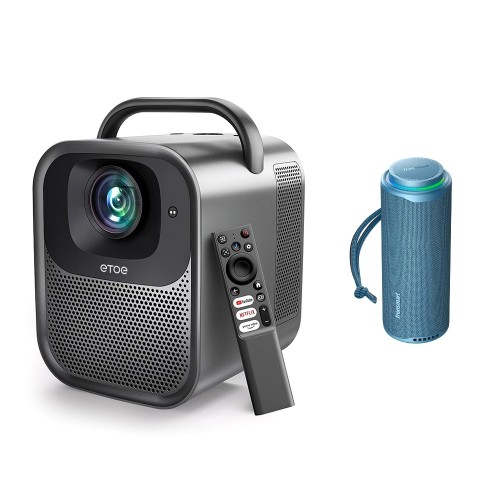 Projektor ETOE Seal Pro LCD z 1 sztuką Niebieski Tronsmart T8 (O3020) przenośny głośnik