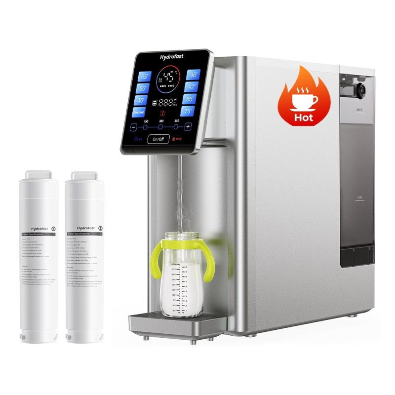 Nablatowe filtry wody RO Hydrofast W100 + 1 dodatkowy zestaw wkładów filtrujących Hydrofast (1 HF02 +1 HF03)