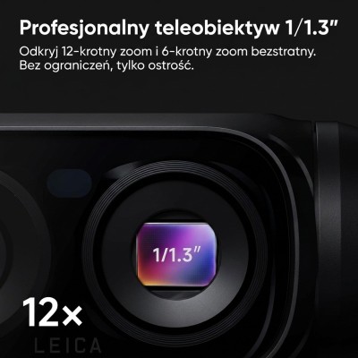 Kamera gimbalowa Insta360 Luna Ultra Standard Bundle, podwójne obiektywy Leica Summicron - Cosmic Black