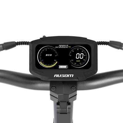 Składana hulajnoga elektryczna Ausom DT2 Pro z podwójnym silnikiem, akumulator 52V 23.4Ah, silnik 2×1100W, zasięg 115 km