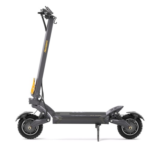 Ausom F1 Max Składana hulajnoga elektryczna z dwoma silnikami, mocą 1400W x2, podwójnymi hydraulicznymi hamulcami tarczowymi