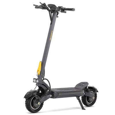 Składana hulajnoga elektryczna Ausom F1 Max z dwoma silnikami, mocą 1400W x2, podwójnymi hydraulicznymi hamulcami tarczowymi