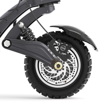 Składana hulajnoga elektryczna Ausom F1 Max z dwoma silnikami, mocą 1400W x2, podwójnymi hydraulicznymi hamulcami tarczowymi