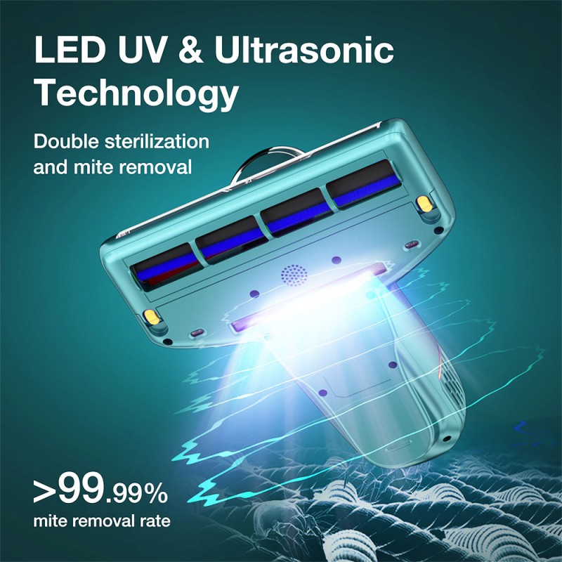 Jimmy BX6 Odkurzacz przeciwroztoczowy, otwór ssący 240 mm, technologia UV i ultradźwiękowa
