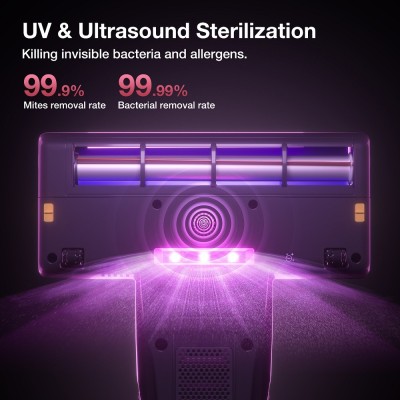 JIMMY BX8 Odkurzacz do materacy, silnik o mocy 600 W, inteligentny czujnik kurzu, sterylizacja promieniowaniem UV