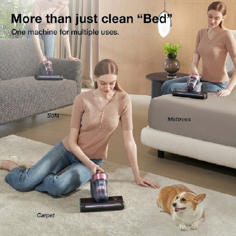 JIMMY BX8 Odkurzacz do materacy, silnik o mocy 600 W, inteligentny czujnik kurzu, sterylizacja promieniowaniem UV