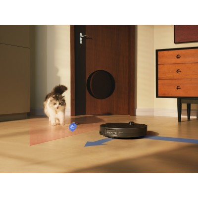 Roborock Saros 20 Sonic Complete robot sprzątający z funkcją mopowania – ssanie 36 000 Pa, mopowanie VibraRise® 5.0 - Czarny