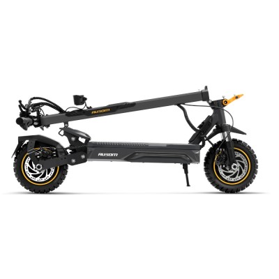 Ausom K20 Pro Dwusilnikowy skuter elektryczny, silnik 1000 W * 2, zasięg 90 km - Ciemnoszary