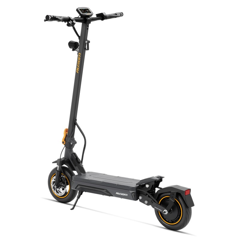 Ausom K20 Pro Hulajnoga elektryczna, silnik 1000 W, zasięg 90 km, odblokowanie NFC - Ciemnoszary