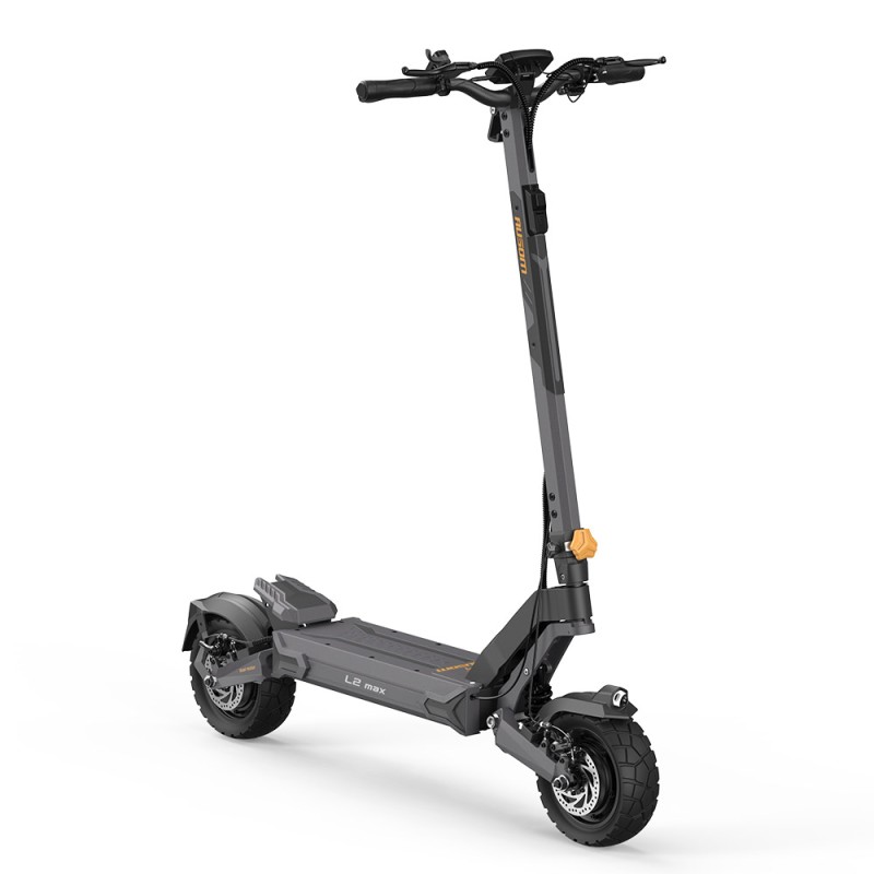 Ausom L2 Max Składana hulajnoga elektryczna Dual Motor – moc szczytowa 2688W, zasięg 90 km, opony terenowe, różne nawierzchnie
