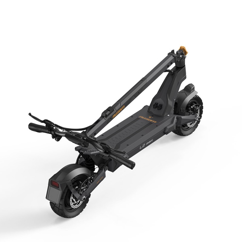 Ausom L2 Max Składana hulajnoga elektryczna Dual Motor – moc szczytowa 2688W, zasięg 90 km, opony terenowe, różne nawierzchnie
