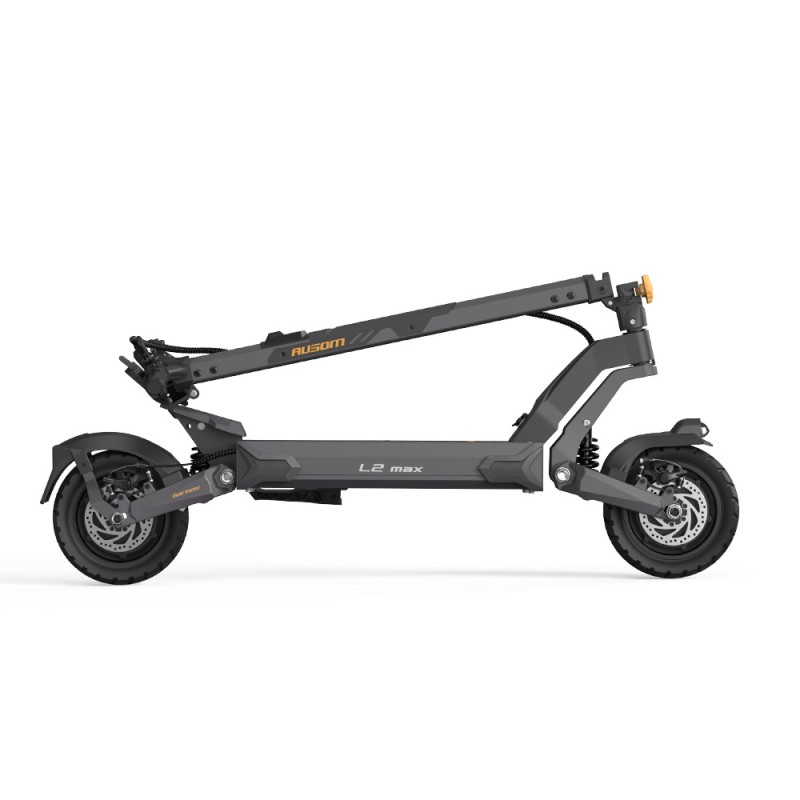 Ausom L2 Max Składana hulajnoga elektryczna Dual Motor – moc szczytowa 2688W, zasięg 90 km, opony terenowe, różne nawierzchnie