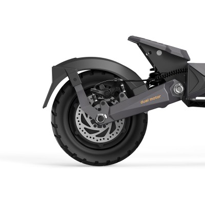 Ausom L2 Max Składana hulajnoga elektryczna Dual Motor – moc szczytowa 2688W, zasięg 90 km, opony terenowe, różne nawierzchnie