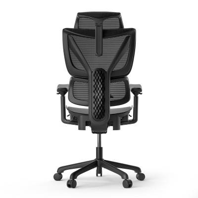 ACGAM CG-5245M ergonomiczne krzesło gamingowe – regulowane wsparcie lędźwiowe, odchylenie i udźwig 300 lbs