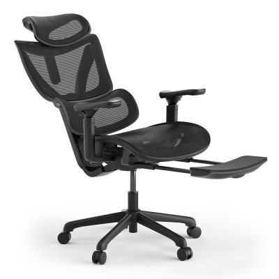 ACGAM CG-5245M ergonomiczne krzesło gamingowe – regulowane wsparcie lędźwiowe, odchylenie i udźwig 300 lbs
