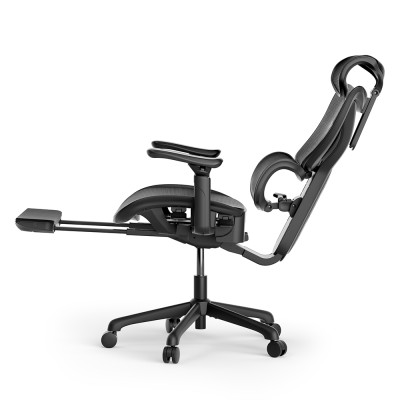 ACGAM CG-5245M ergonomiczne krzesło gamingowe – regulowane wsparcie lędźwiowe, odchylenie i udźwig 300 lbs