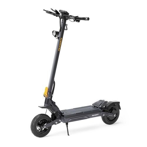 Ausom Gosoul 2 Pro Hulajnoga elektryczna, maks. moc 1400 W, zasięg 90 km, zawieszenie wahaczowe ShocFree – Ciemnoszary