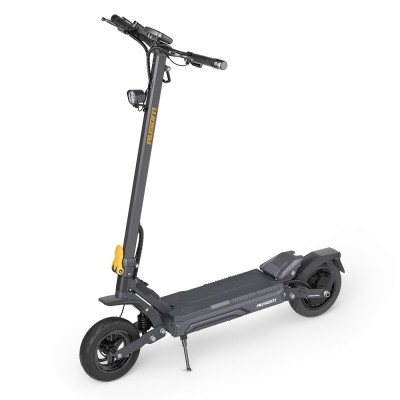 Ausom Gosoul 2 Pro Hulajnoga elektryczna, maks. moc 1400 W, zasięg 90 km, zawieszenie wahaczowe ShocFree – Ciemnoszary