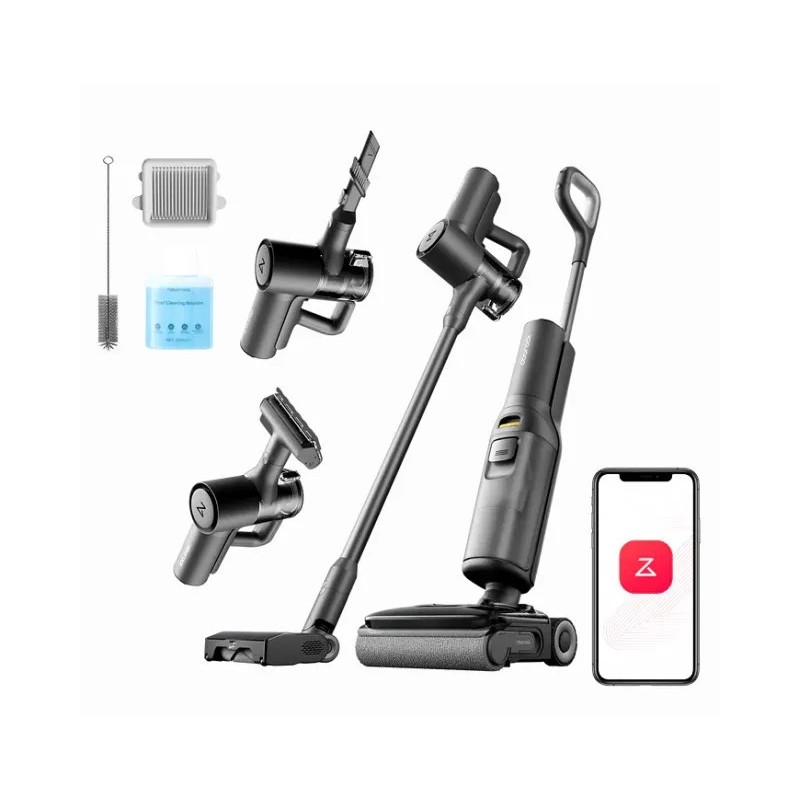 ROBOROCK F25 Ace Combo 5w1 Bezprzewodowy odkurzacz do pracy na mokro i sucho, 25000 Pa jako odkurzacz pionowy, 60 min
