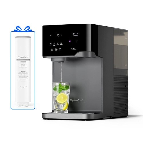 Hydrofast C300 Premium oczyszczacz wody RO – gorąca, zimna i gazowana woda + mineralizacja, kompletna stacja do wody i napojów