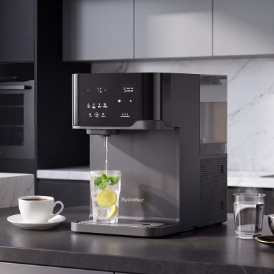 Hydrofast C300 Premium oczyszczacz wody RO – gorąca, zimna i gazowana woda + mineralizacja, kompletna stacja do wody i napojów