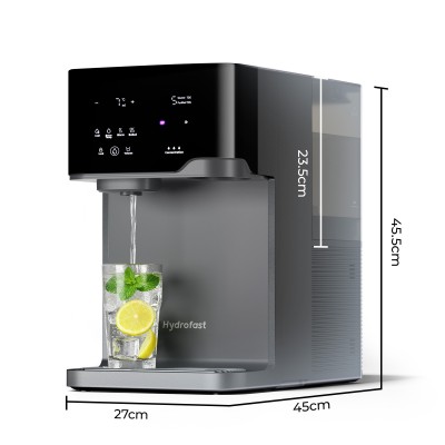 Hydrofast C300 Premium oczyszczacz wody RO – gorąca, zimna i gazowana woda + mineralizacja, kompletna stacja do wody i napojów