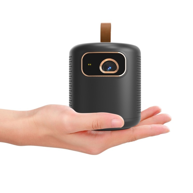 Projektor DLP ETOE Dolphin, 1080P 500 ANSI Lumenów, Google TV, Certyfikat Dolby Atmos - Czarny