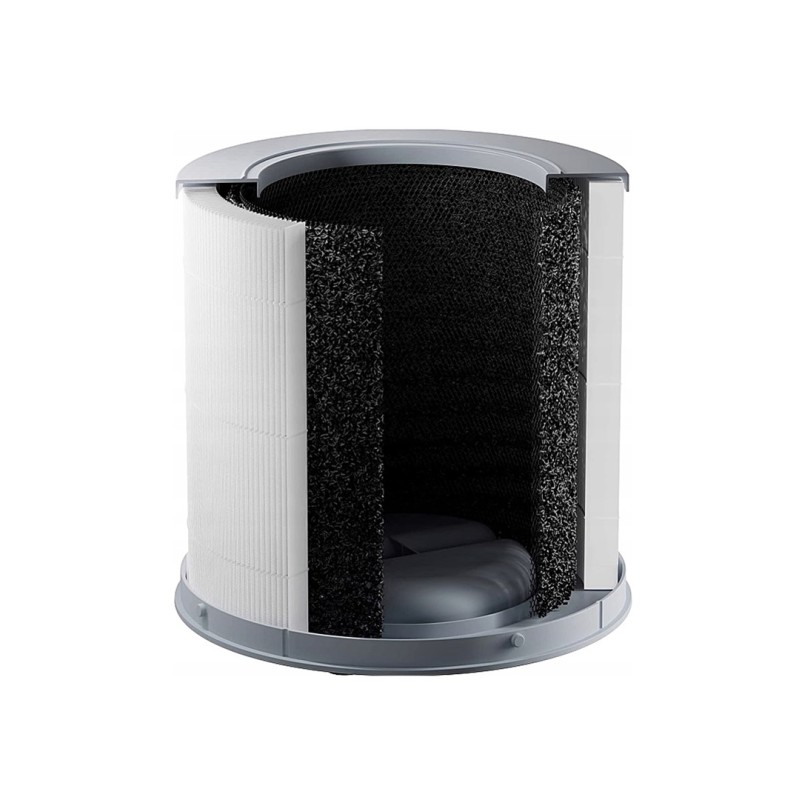 Inteligentny oczyszczacz powietrza Xiaomi 4 Compact, niski poziom szumu 20dB, 48 m² obszaru pokrycia - Biały