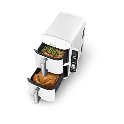 Ninja SL400EUWH 9,5L 2470W Frytkownica beztłuszczowa na gorące powietrze, sześć funkcji gotowania - Biały